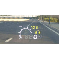 Проектор на лобовое стекло  Head Up Display HUD01