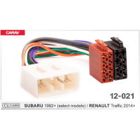Разъем для магнитолы CARAV 12-021 ISO SUBARU 1992+/ RENAULT TRAFFIC 2014+