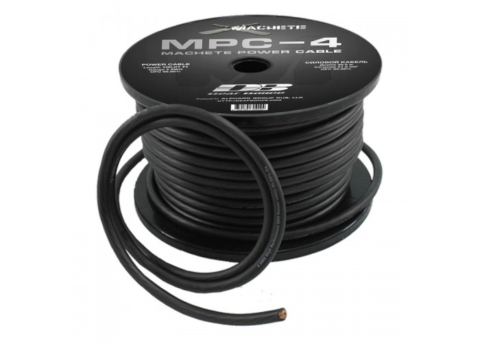 Силовой кабель Machete MPC-4GA Black