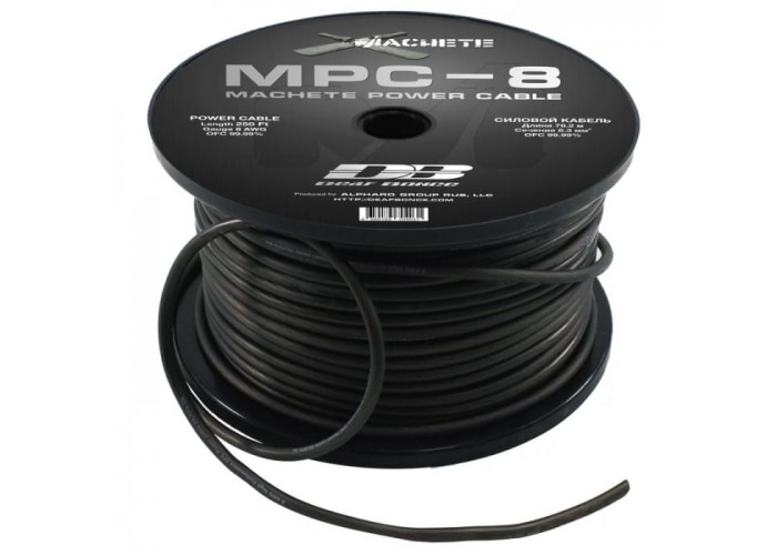 Machete MPC-8GA (Black) силовой кабель 76.2м/кат.