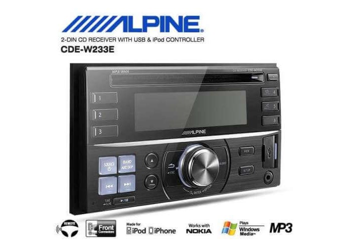Автомагнитола ALPINE CDE-W233E 