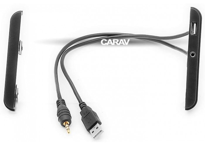 Вставки боковые CARAV 11-712 2 DIN Toyota со встроенным USB+AUX