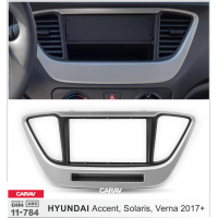 Переходная Рамка CARAV 11-784 2 DIN HYUNDAI HYUNDAI Accent, Solaris, Verna 2017+
