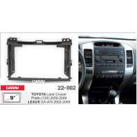Рамка CARAV 22-002 9" TOYOTA Land Cruiser Prado (120) 2002-09 / LEXUS GX 470 2002-09