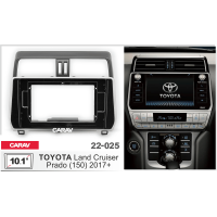 Рамка CARAV 22-025 10.1" TOYOTA Land Cruiser Prado (150) 2017+