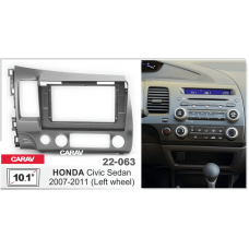 Рамка CARAV 22-063 10.1" HONDA Civic Sedan 2007-11 (руль слева / серый)