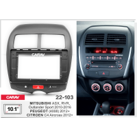 Рамка CARAV 22-103 10.1" MITSUBISHI ASX, RVR, Outlander Sport 2010-16