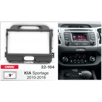 Рамка CARAV 22-104 9" KIA Sportage (SL) 2010-16 (с крепежом)