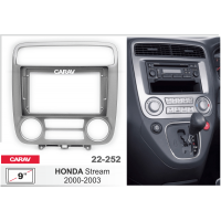 Рамка CARAV 22-252 9" HONDA Stream 2000-06 (без климат-контроля)
