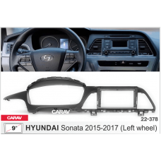 Рамка CARAV 22-378 9" HYUNDAI Sonata 2015-17 (руль слева)