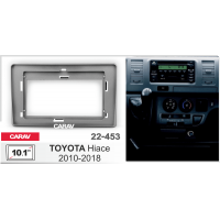 Рамка CARAV 22-453 10" TOYOTA Hiace 2010-2018