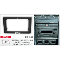 Рамка CARAV 22-457 9" AUDI A4 (B6) 2002-06, A4 (B7) 2002-07 / SEAT Exeo 2009-13