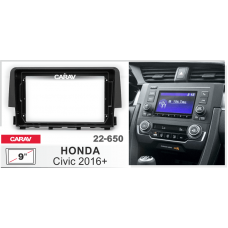 Рамка CARAV 22-650 9" HONDA Civic 2016+