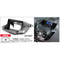 Рамка CARAV 22-687 9" FORD C-Max 2010+; Kuga 2013+; Escape 2012+
