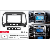 Рамка CARAV 22-716 9" HYUNDAI Santa Fe 2006-12