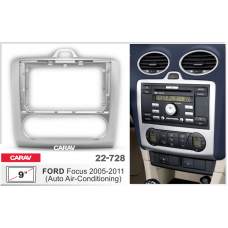 Рамка CARAV 22-728 9" FORD Focus 2005-11 (с климат контролем)