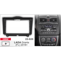 Рамка CARAV 22-820 9" LADA Granta 2018+