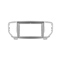 Переходная рамка для магнитолы Kia Sportage 4 QL 2016-2018 9.0"