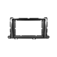 Переходная рамка для магнитолы Toyota Sienna 3 XL30 2010-2014 9"