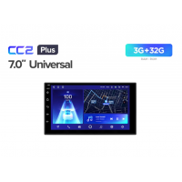 Штатная автомагнитола TEYES 3+32GB TOYOTA Universal CC2 Plus 7"