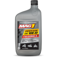 Моторное масло Mag1 Syn Blend 4T 10W40 1Qt