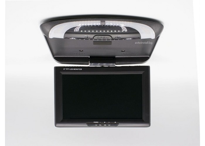 Монитор потолочный ViewTech 9 Черный 2 видеовхода