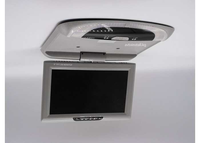 Монитор потолочный ViewTech 9 Серый 2 видеовхода
