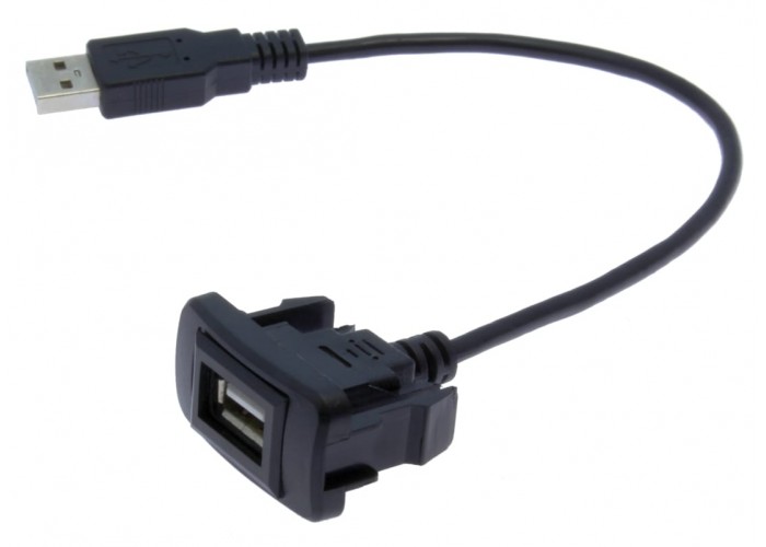 USB-переходник для штатного USB разъема Toyota NEW