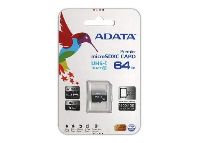 AData Premier Micro SDXC Class10 64Gb