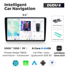 Штатная автомагнитола DUDU6 4+64GB 9.5"
