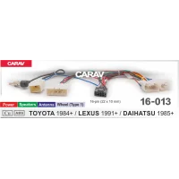 Комплект проводов CARAV 16-013 (16-pin) для подключения Android ГУ TOYOTA 1984+/LEXUS 1991+/DAIHATSU