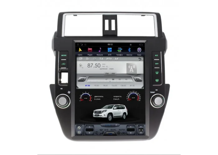Штатное головное устройство Tesla Style CF-3090N 2+32GB 12,1" TOYOTA PRADO 150 2010-2013