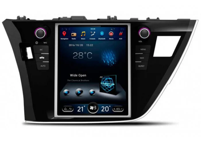 Штатное головное устройство Tesla Style TOYOTA COROLLA 2014-2016 2+32GB