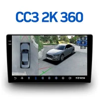 Штатная автомагнитола TEYES 6+128GB CC3 2k 360 9"